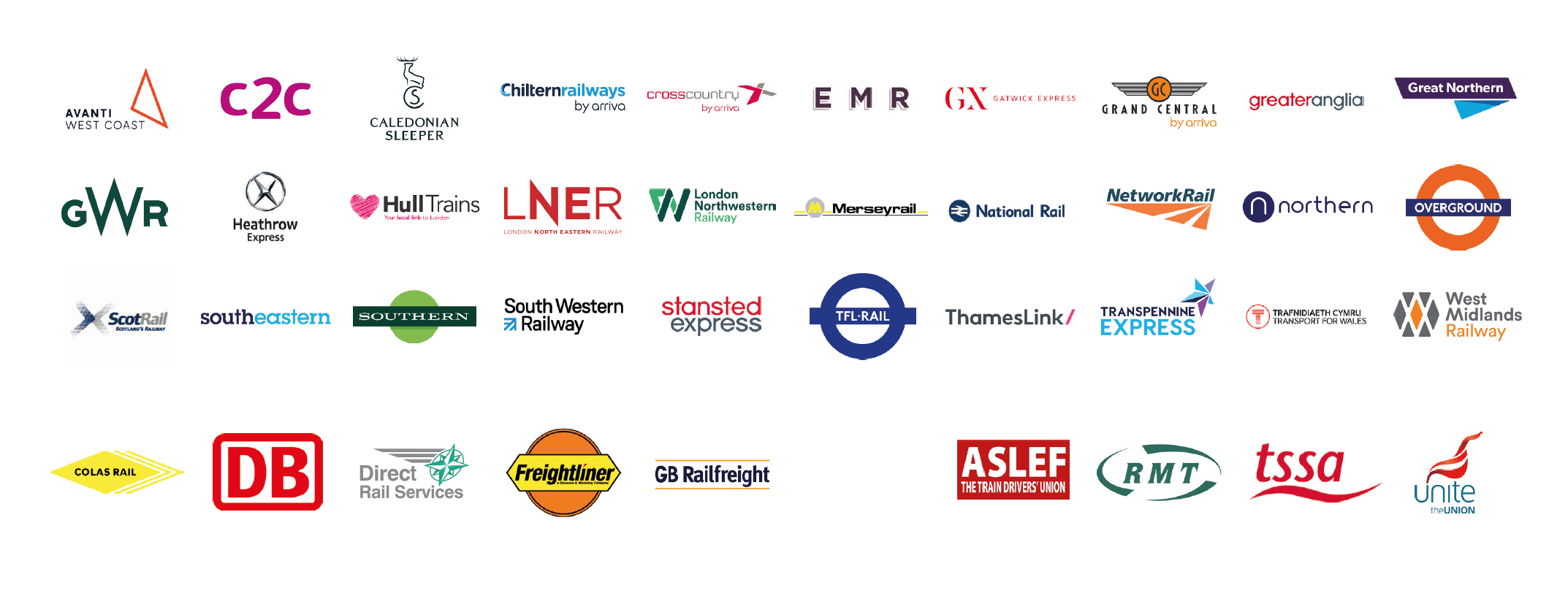 train company logos